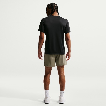 Nike Men's Dri-FIT Training T-Shirt – Black/Matte Silver