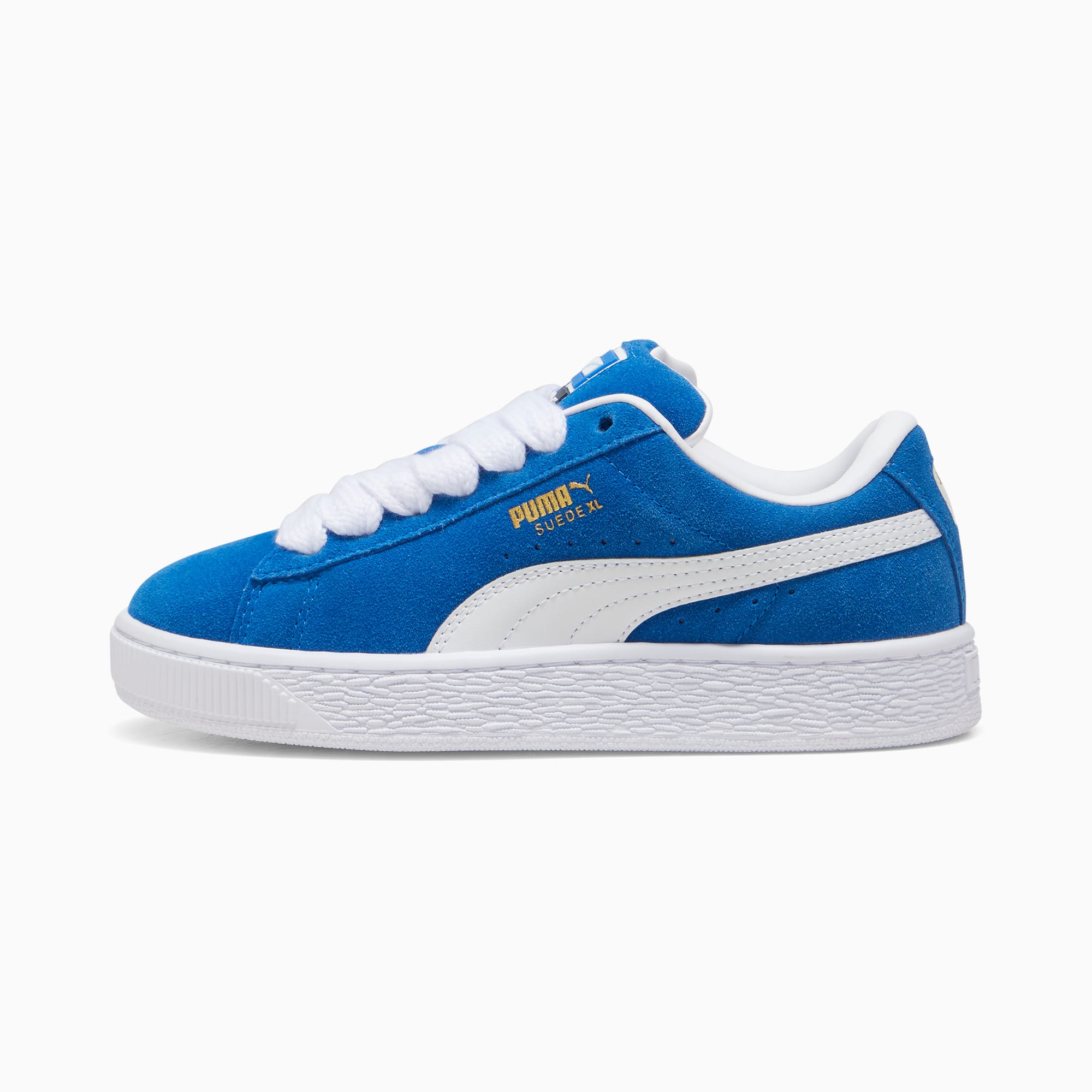 Suede XL Youth Sneakers – PUMA Team Royal-PUMA White