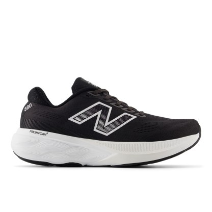 Fresh Foam X 880v15 – BLACK with WHITE and REFLECTION