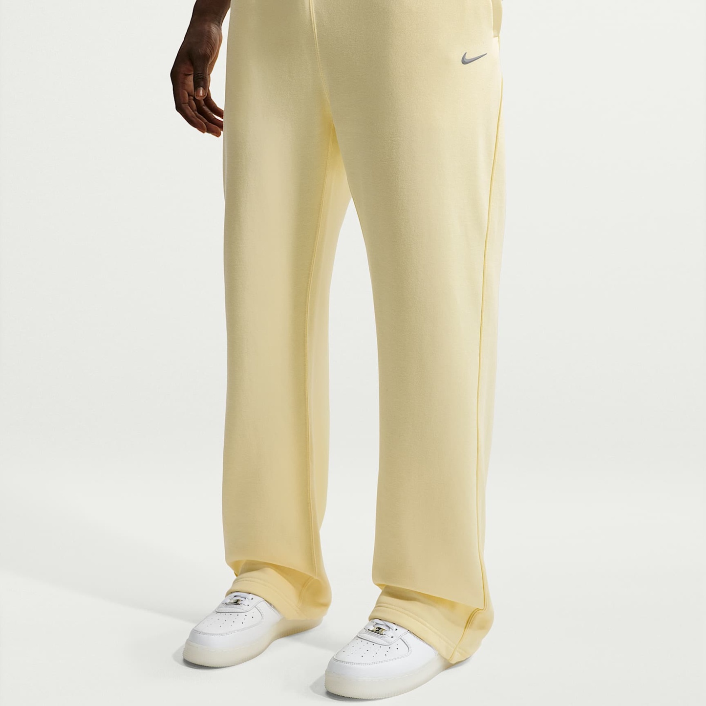 NOCTA NOCTA Fleece CS Open-Hem Tracksuit Bottoms – Alabaster/Stealth