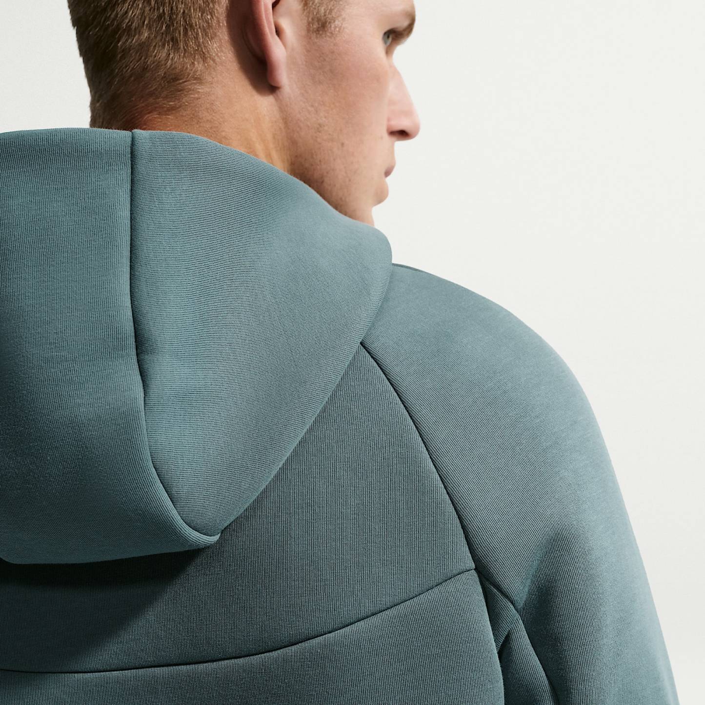 Nike Tech Men's Fleece Windrunner Full-Zip Jacket – Mineral Slate/Black