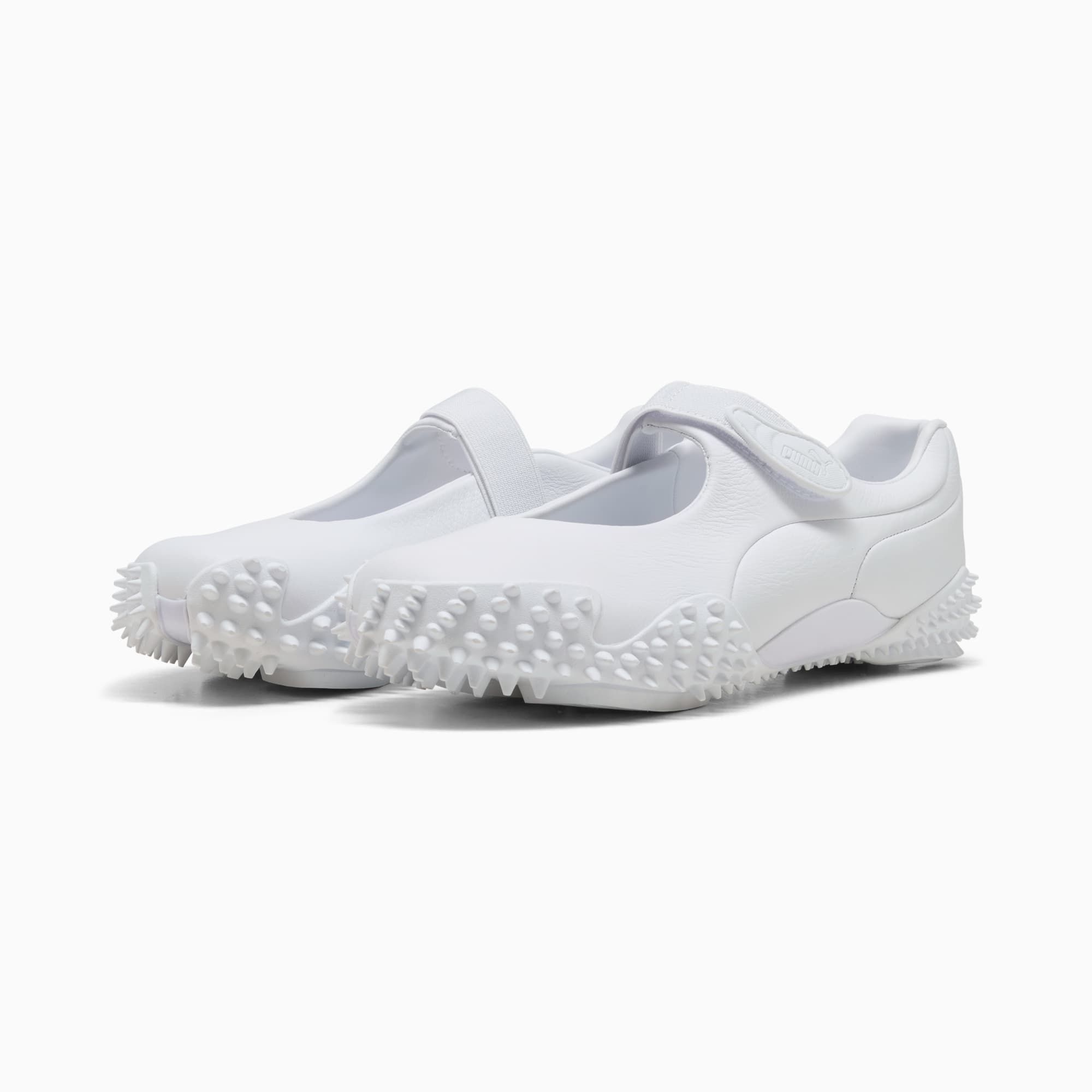 Mostro Fey Leather Shoes Unisex – PUMA White