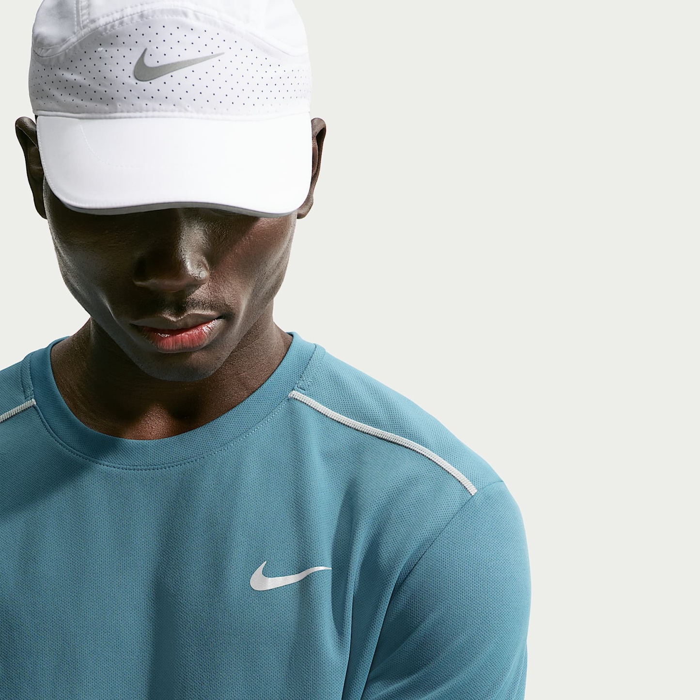 Nike Miler Men's Dri-FIT Short-Sleeve Running Top – Smoky Blue
