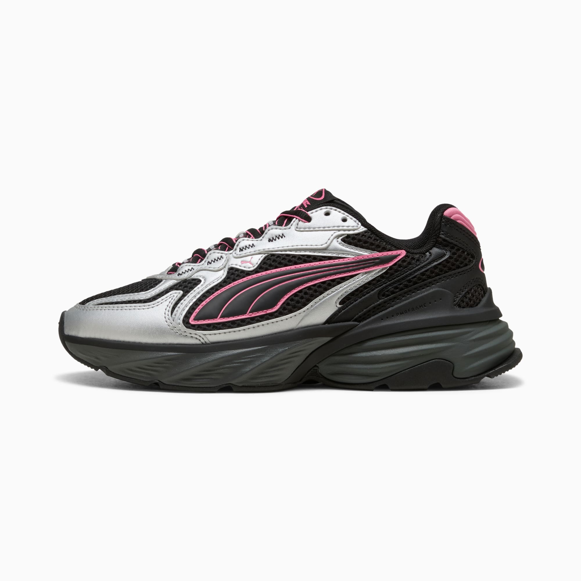 PUMA Fade Sneakers Unisex – PUMA Silver-PUMA Black-Strawberry Burst