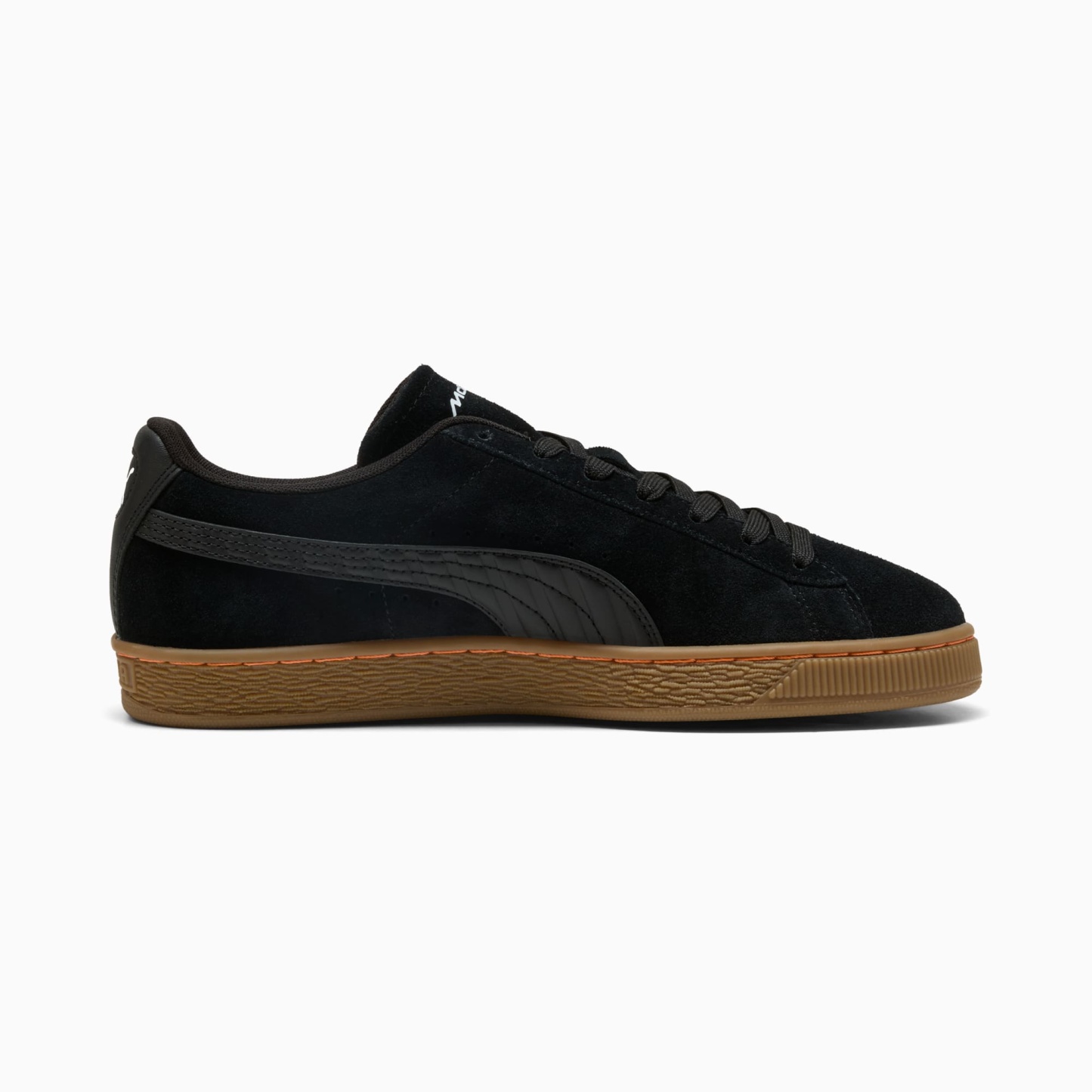 McLAREN RACING Suede OG Sneakers Unisex – PUMA Black-Papaya