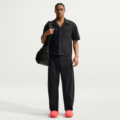 Nike 24.7 PerfectStretch Men's Dri-FIT UV Protection Barrel-Leg Trousers – Black/Black/Dark Smoke Grey
