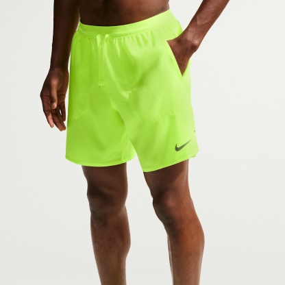 Nike Stride Men's Dri-FIT 18cm (approx.) Briefs-Lined Running Shorts – Volt Ice