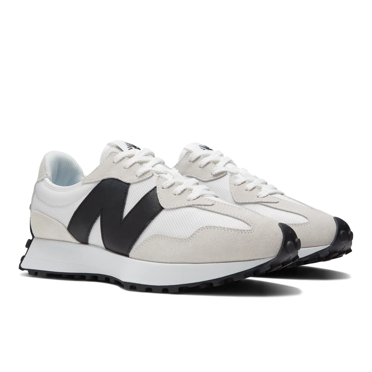 327 – WHITE with BLACK