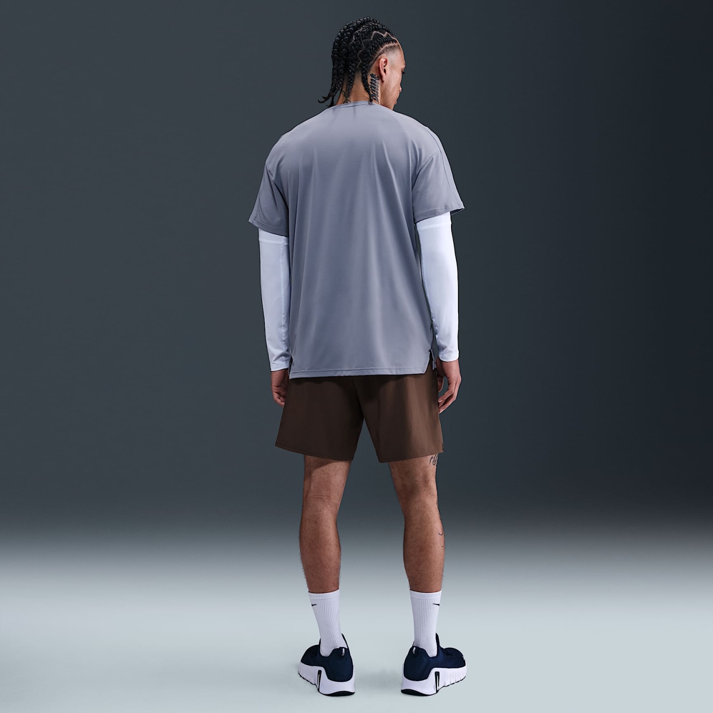 Nike Unlimited Men's Dri-FIT 18cm (approx.) Unlined Versatile Shorts – Baroque Brown/Black/Baroque Brown