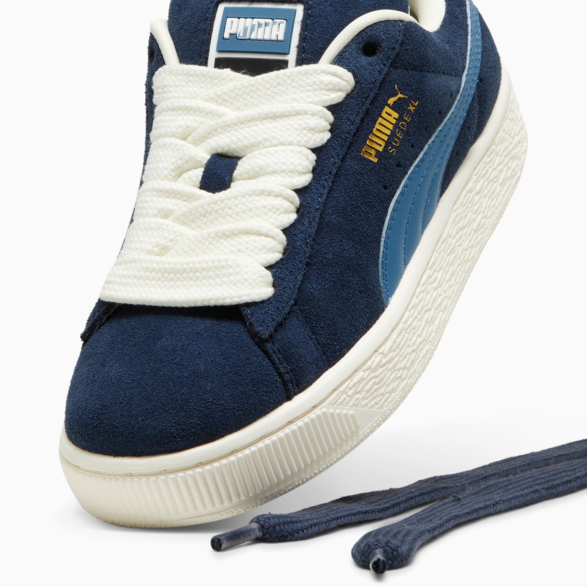 Suede XL Youth Sneakers – Club Navy-Blue Horizon