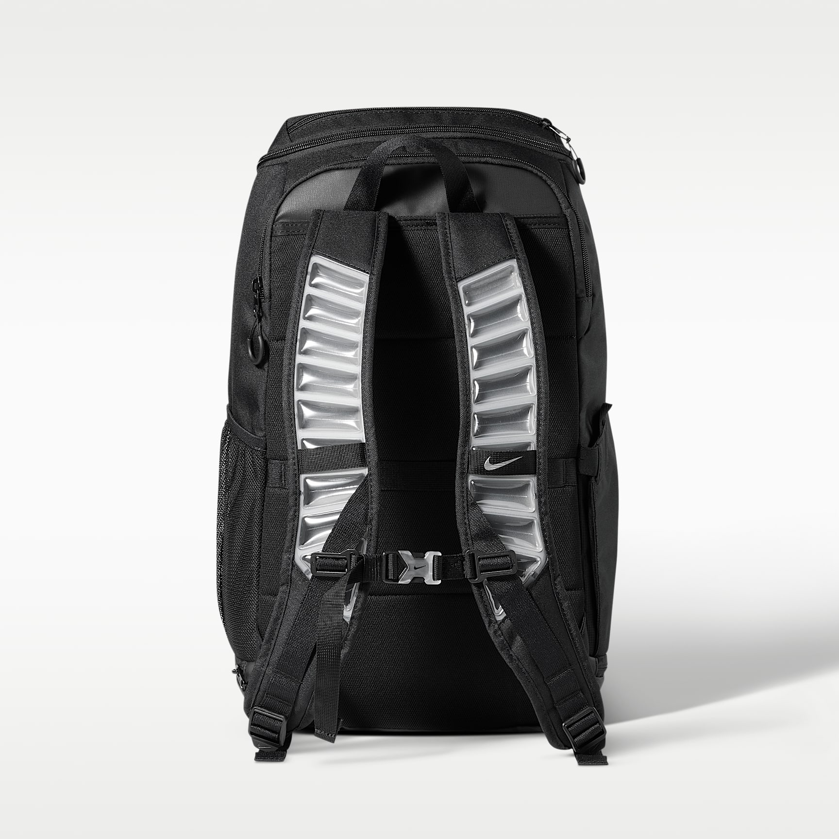 Nike Varsity Elite Backpack (32L) – Black/Black/Metallic Silver