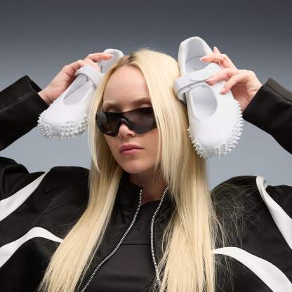 Mostro Fey Leather Shoes Unisex – PUMA White