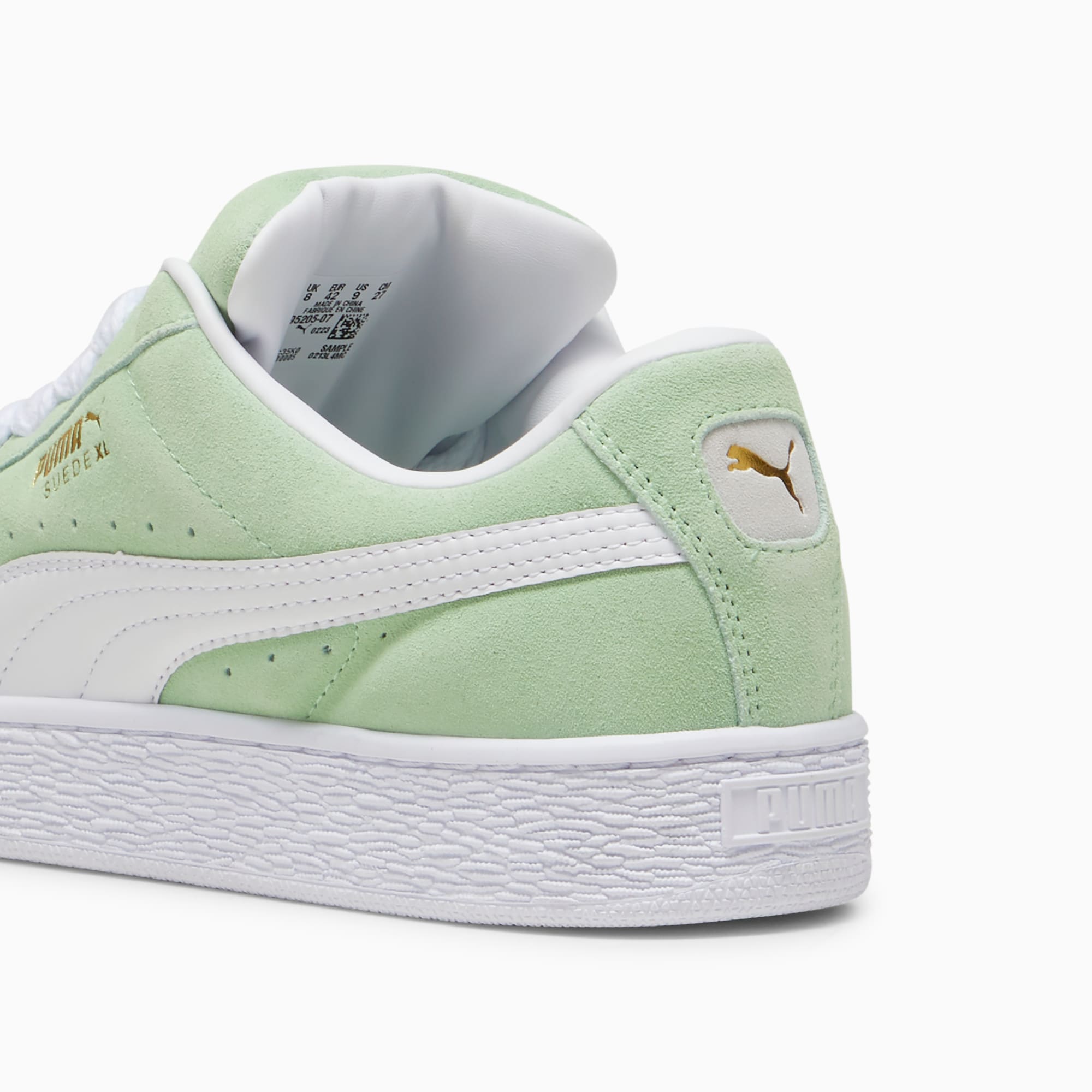 Suede XL Sneakers Unisex – Pure Green-PUMA White