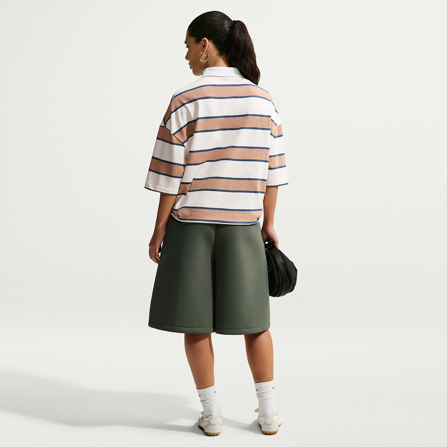 Nike Sportswear Women's Polo – Pale Ivory/Hemp/Thunder Blue