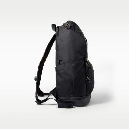 Nike Varsity Elite Backpack (32L) – Black/Black/Metallic Gold