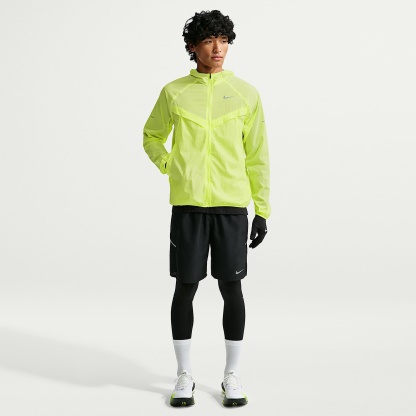 Nike Stride Men's Repel UV Running Jacket – Light Lemon Twist/Light Lemon Twist