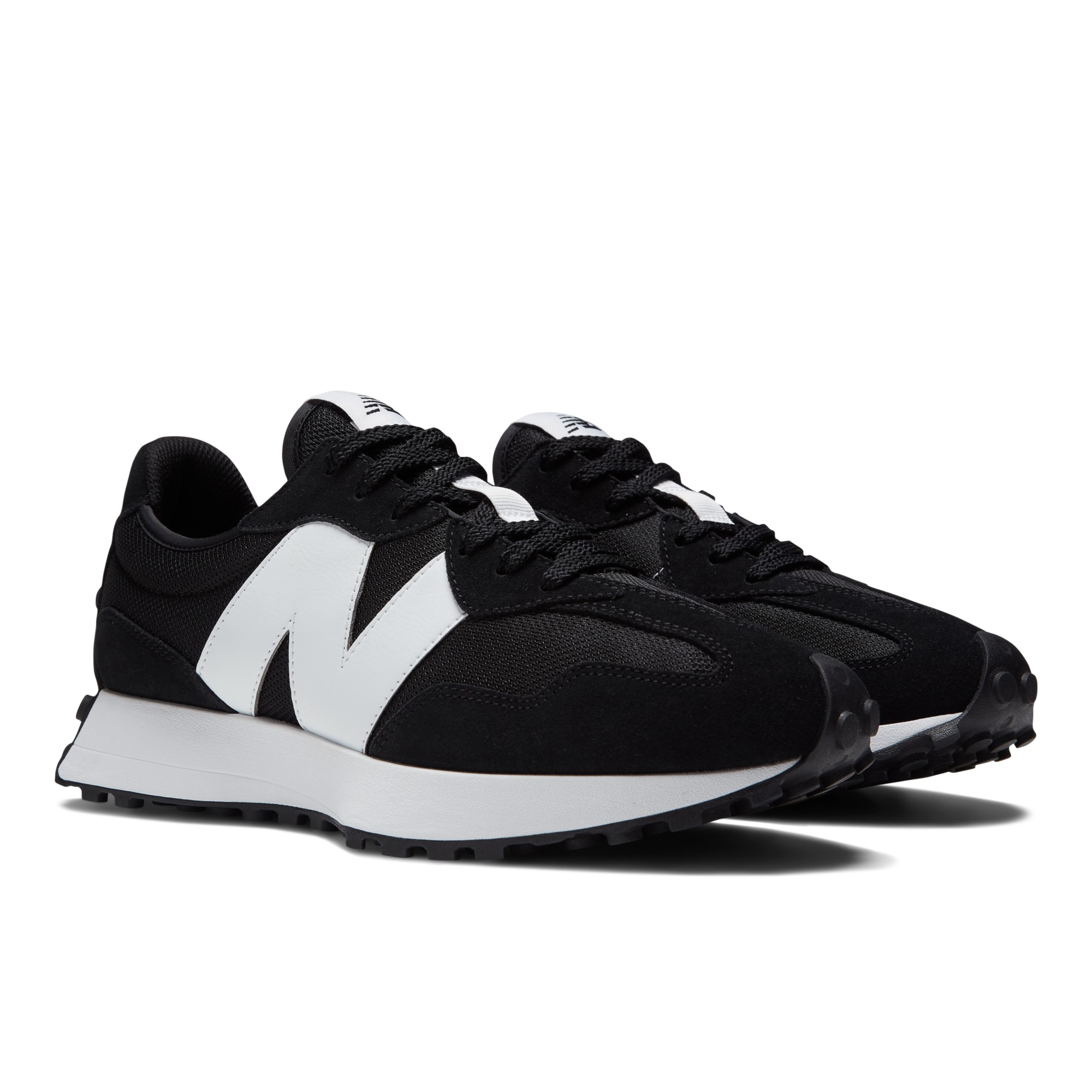 327 – BLACK with WHITE
