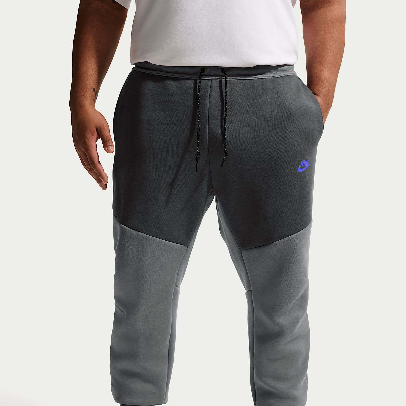 Nike Tech Men's Fleece Joggers – Pencil Point/Medium Ash/Sapphire