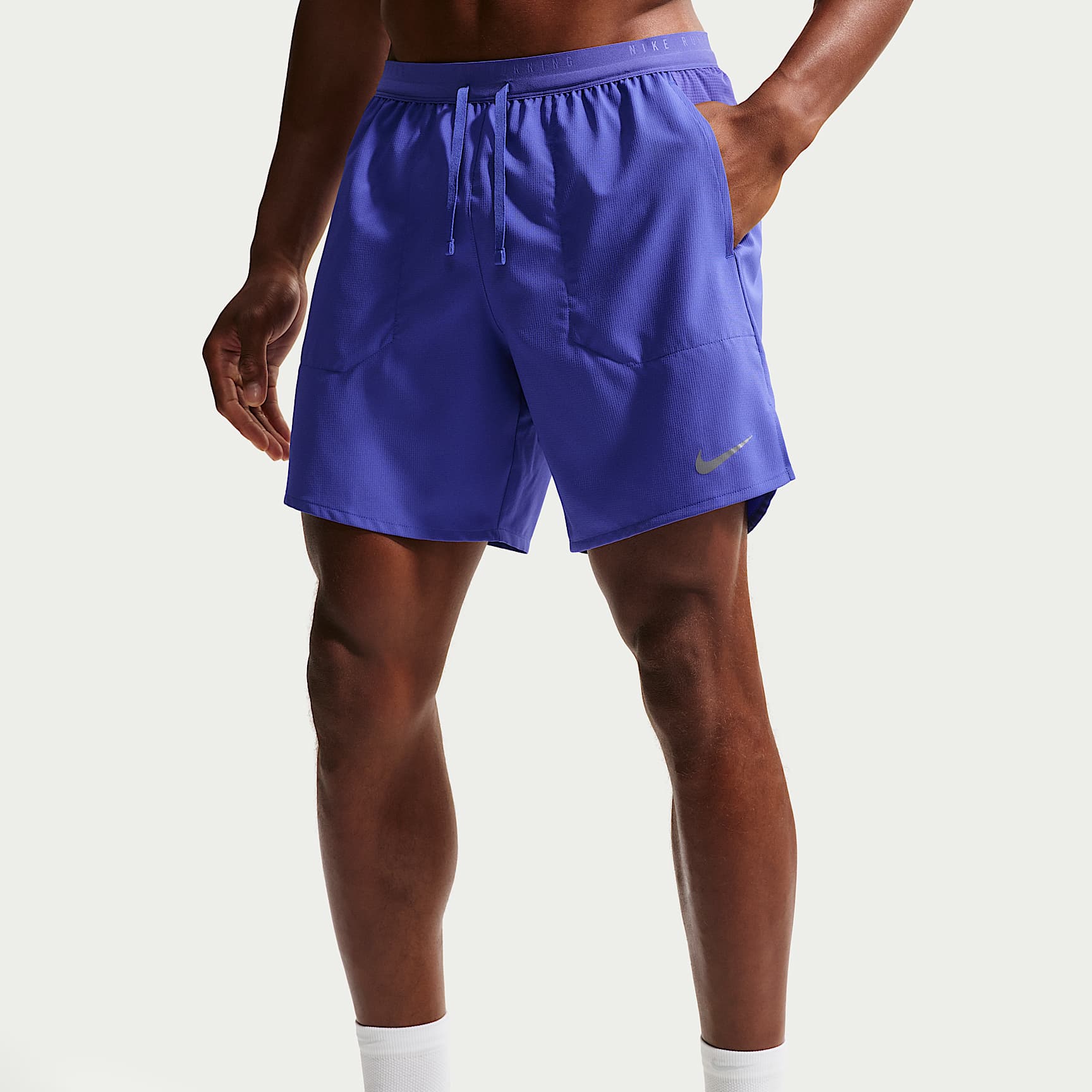 Nike Stride Men's Dri-FIT 18cm (approx.) Briefs-Lined Running Shorts – Lapis