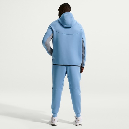 Nike Tech Men's Fleece Windrunner Full-Zip Jacket – Work Blue/Cool Grey/Black