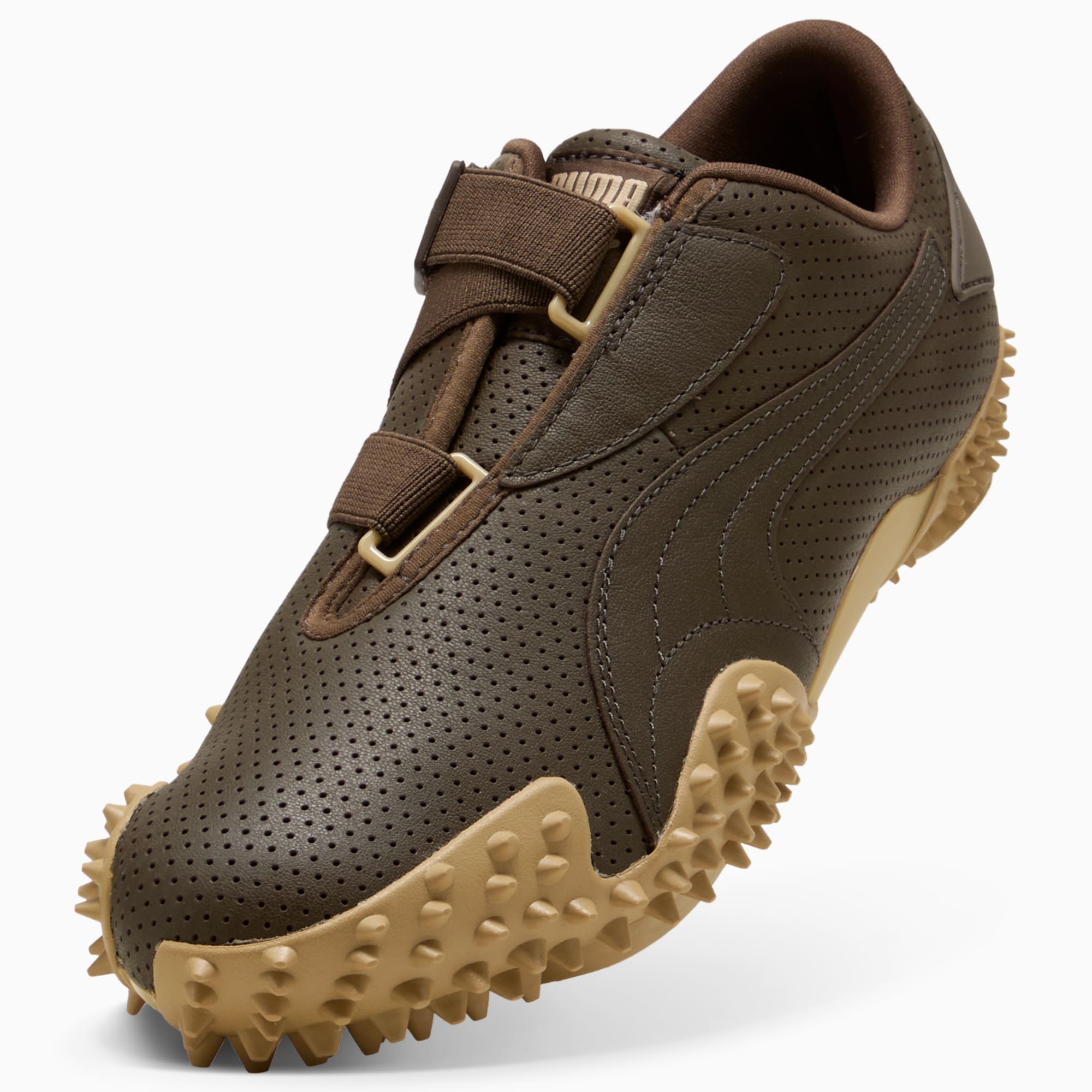 Mostro Perforated Sneakers Unisex – Chocolate-Sand Dune