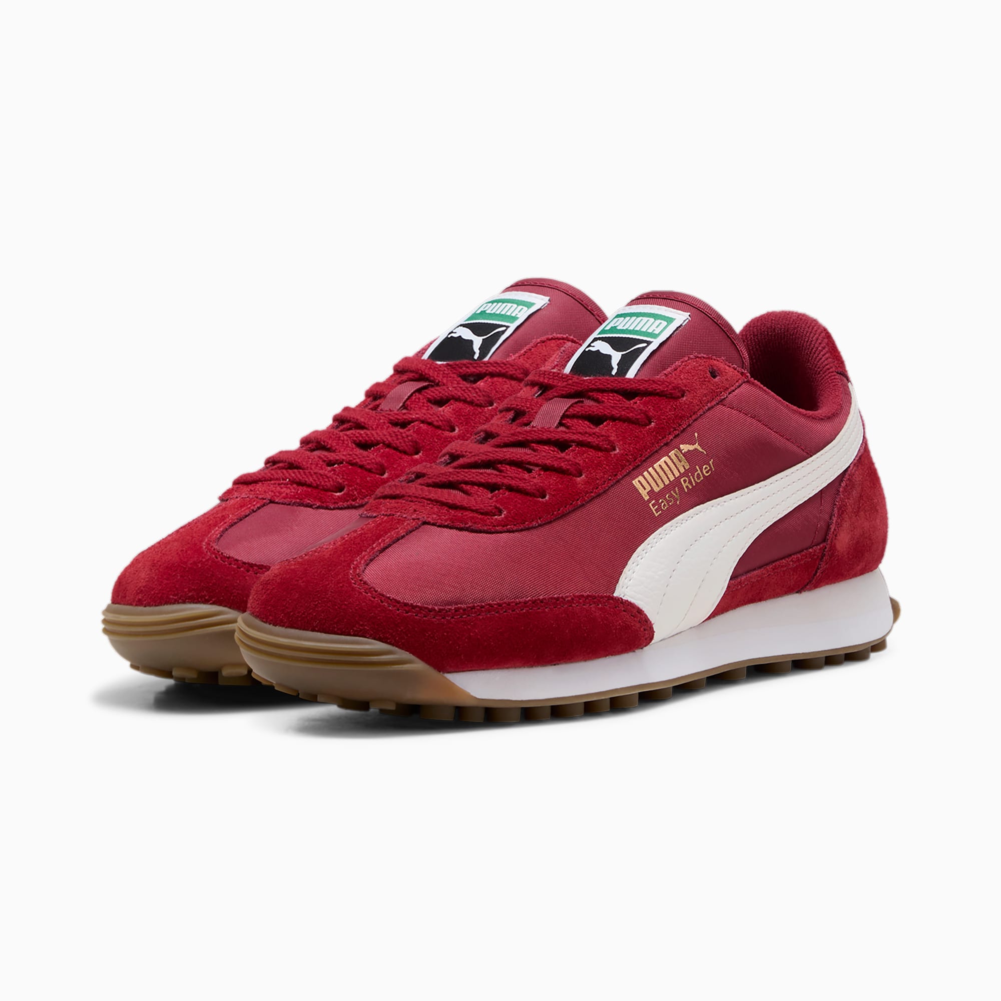 Easy Rider Vintage Sneakers Unisex – Intense Red-PUMA White