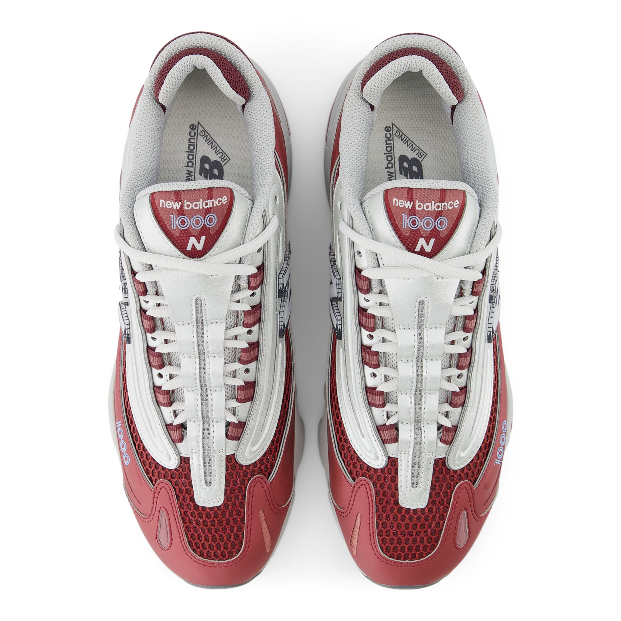 1000 – Monarch Burgundy with Light Silver Metallic and Still Water