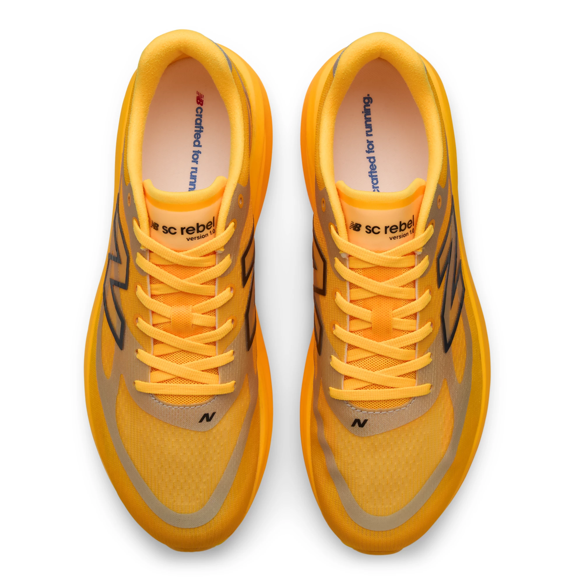 SuperComp Rebel men's – SATSUMA ORANGE with SILVER METALLIC