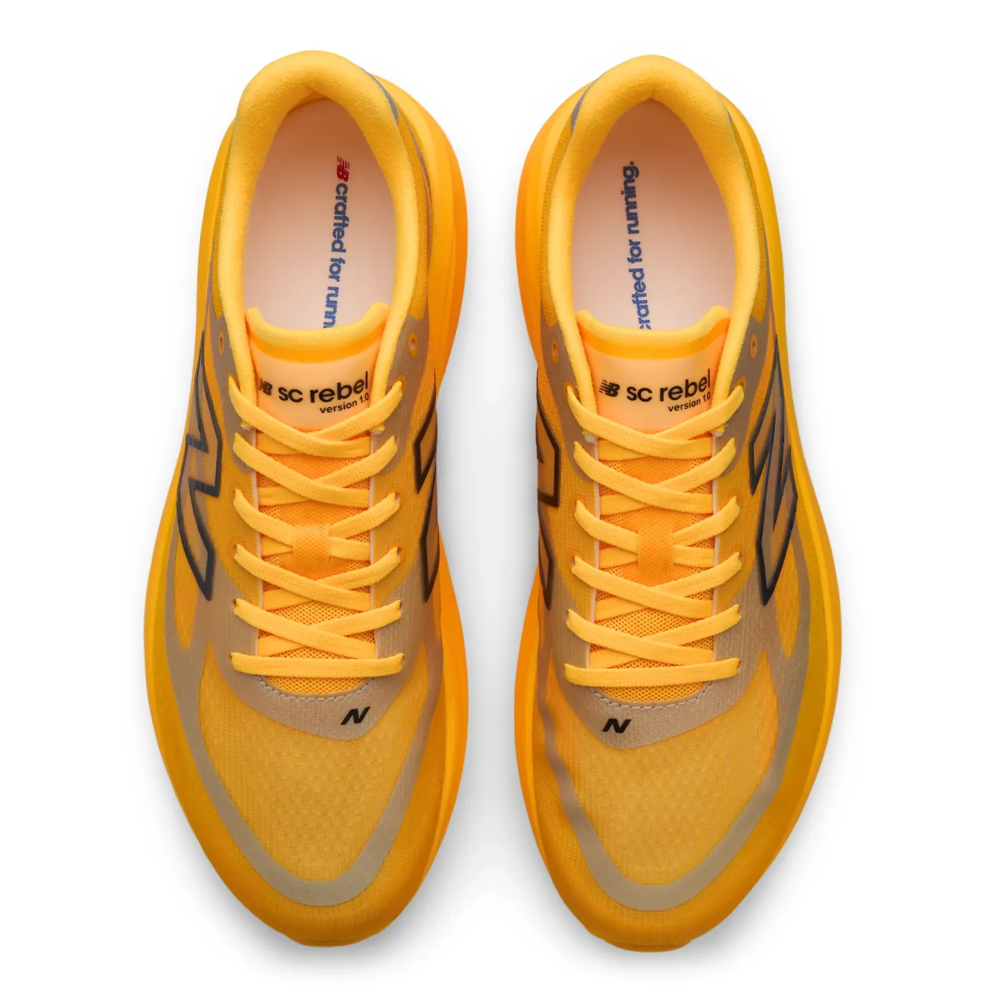 SuperComp Rebel men's – SATSUMA ORANGE with SILVER METALLIC