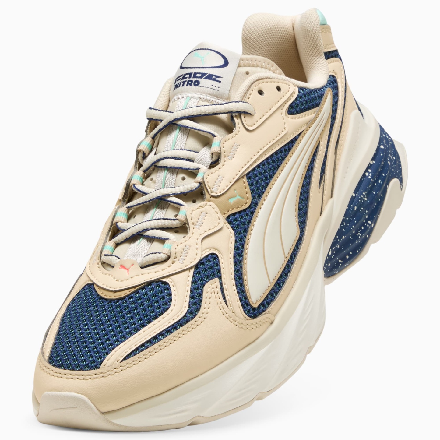 PUMA Fade Sneakers Unisex – Canvas-Blue Jewel-Alpine Snow