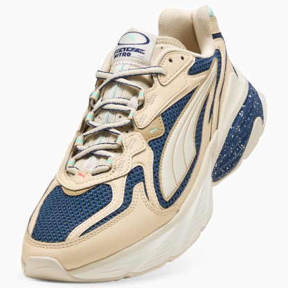 PUMA Fade Sneakers Unisex – Canvas-Blue Jewel-Alpine Snow