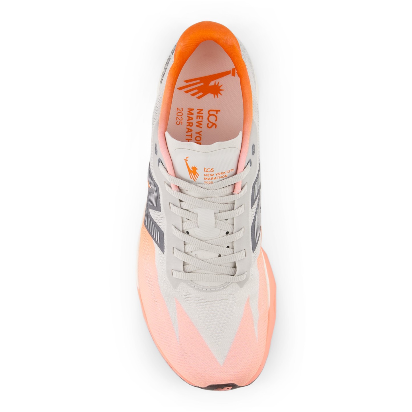 TCS NYC Marathon FuelCell SuperComp Elite v5 – Grapefruit with Grey Matter and Poppy