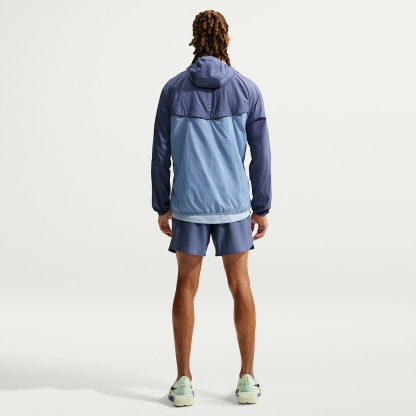 Nike Stride Men's Repel UV Running Jacket – Diffused Blue/Work Blue