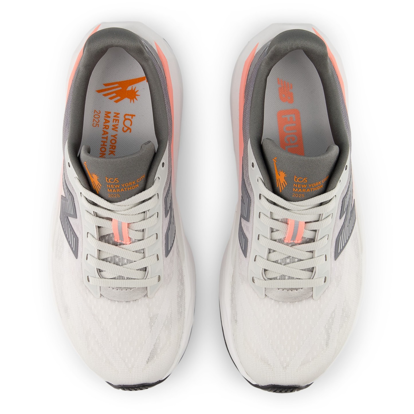 TCS NYC Marathon FuelCell Rebel v5 – Grapefruit with Grey Matter and Poppy