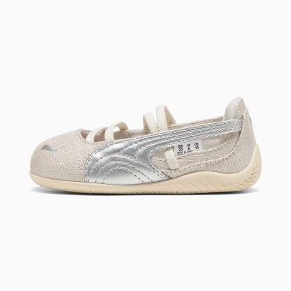 Speedcat Ballet Let It Shine Sneakers Toddlers – Silver Fog-Alpine Snow