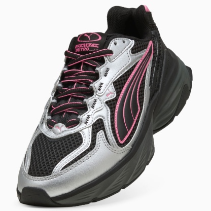 PUMA Fade Sneakers Unisex – PUMA Silver-PUMA Black-Strawberry Burst