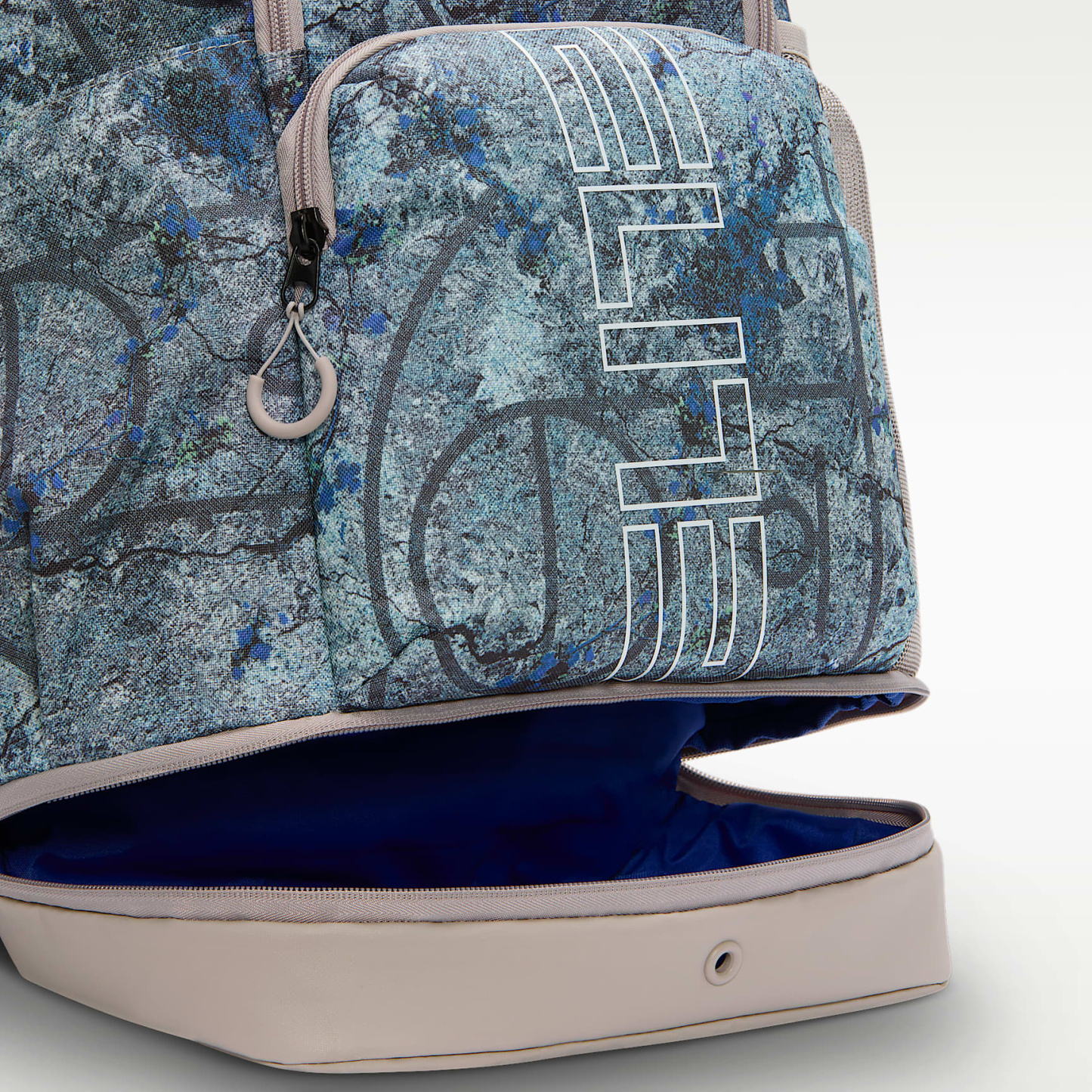 Nike Varsity Elite Printed Backpack (32L) – White/College Grey/White