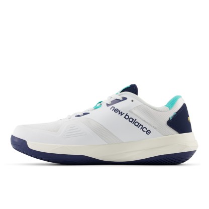 FuelCell 796v4 Padel – White with NB Navy and Cyber Jade