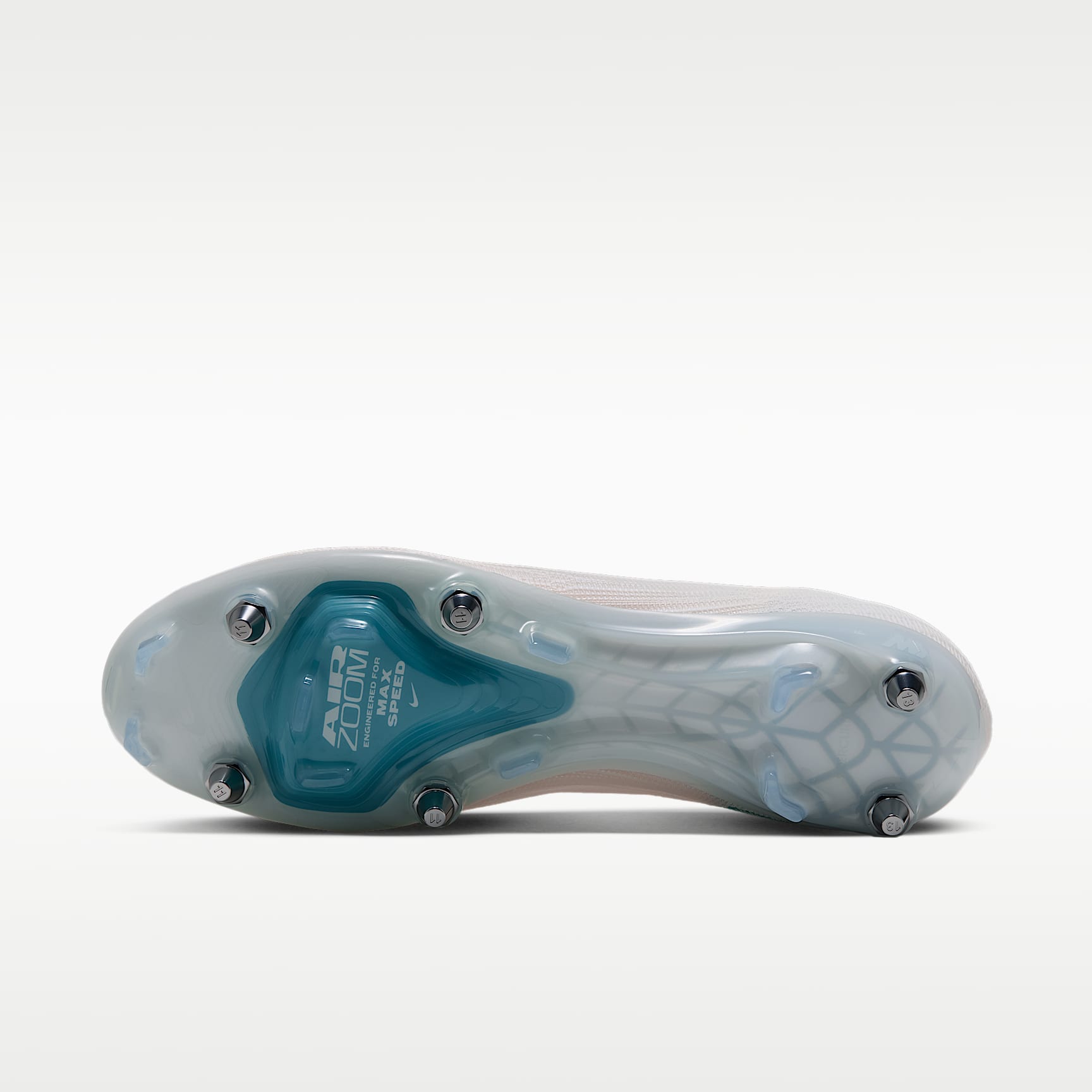 Nike Mercurial Superfly 11 Elite Soft-Ground Low-Top Football Boots – White/Dusty Cactus