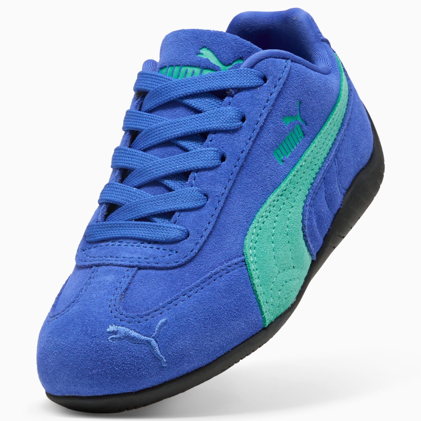 Speedcat Sneakers Kids – Royal Sapphire-Vibrant Green