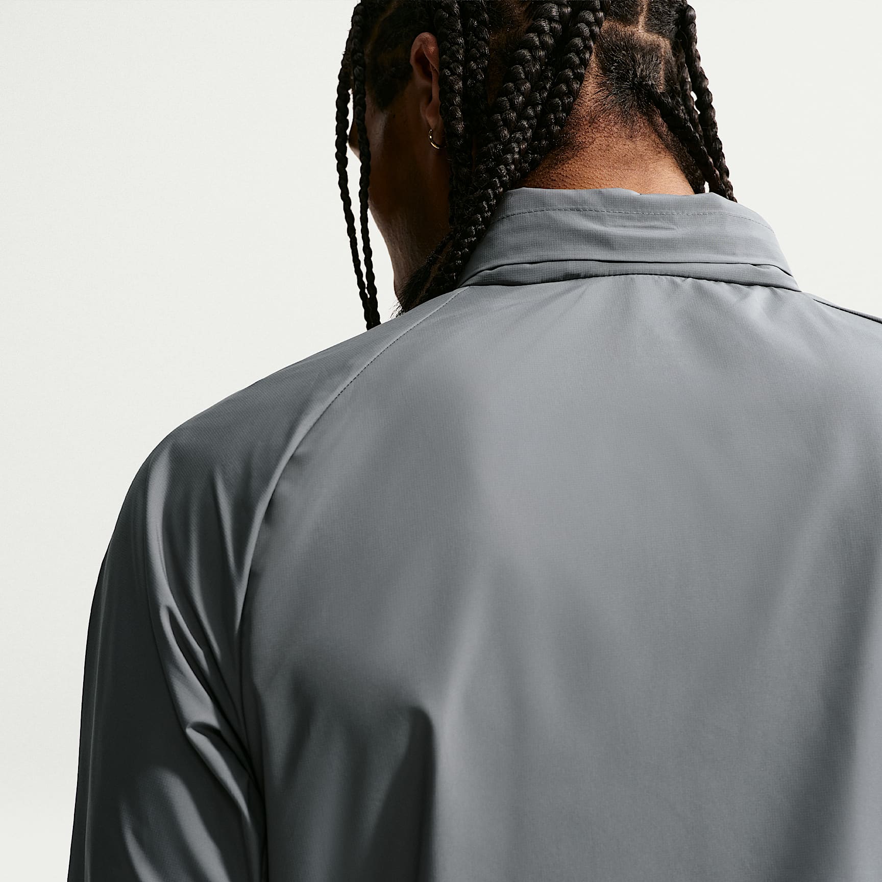 Nike Miler Men's Repel UV Protection Running Jacket – Smoke Grey/Smoke Grey