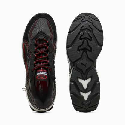 F1® Fade Sneakers Unisex – PUMA Black-Pop Red