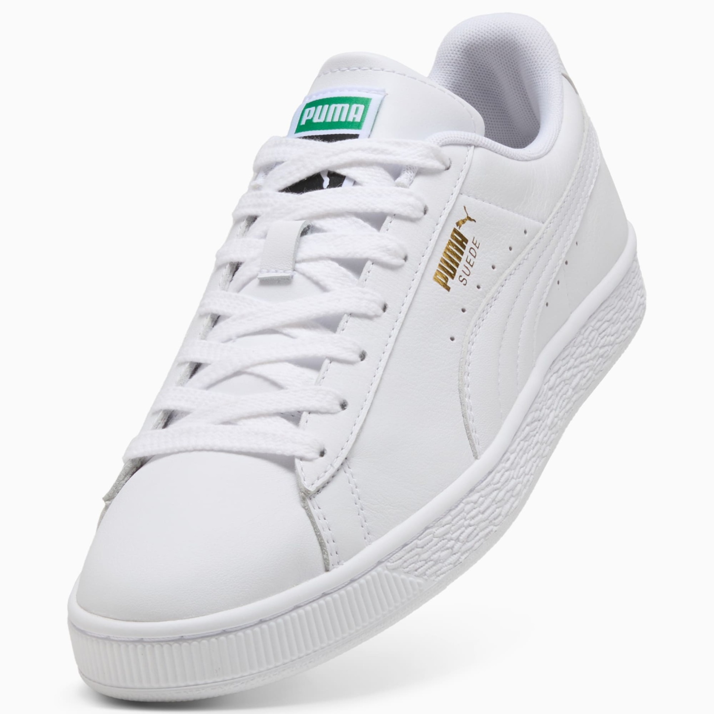 Suede Sneakers Unisex – PUMA White-Archive Green
