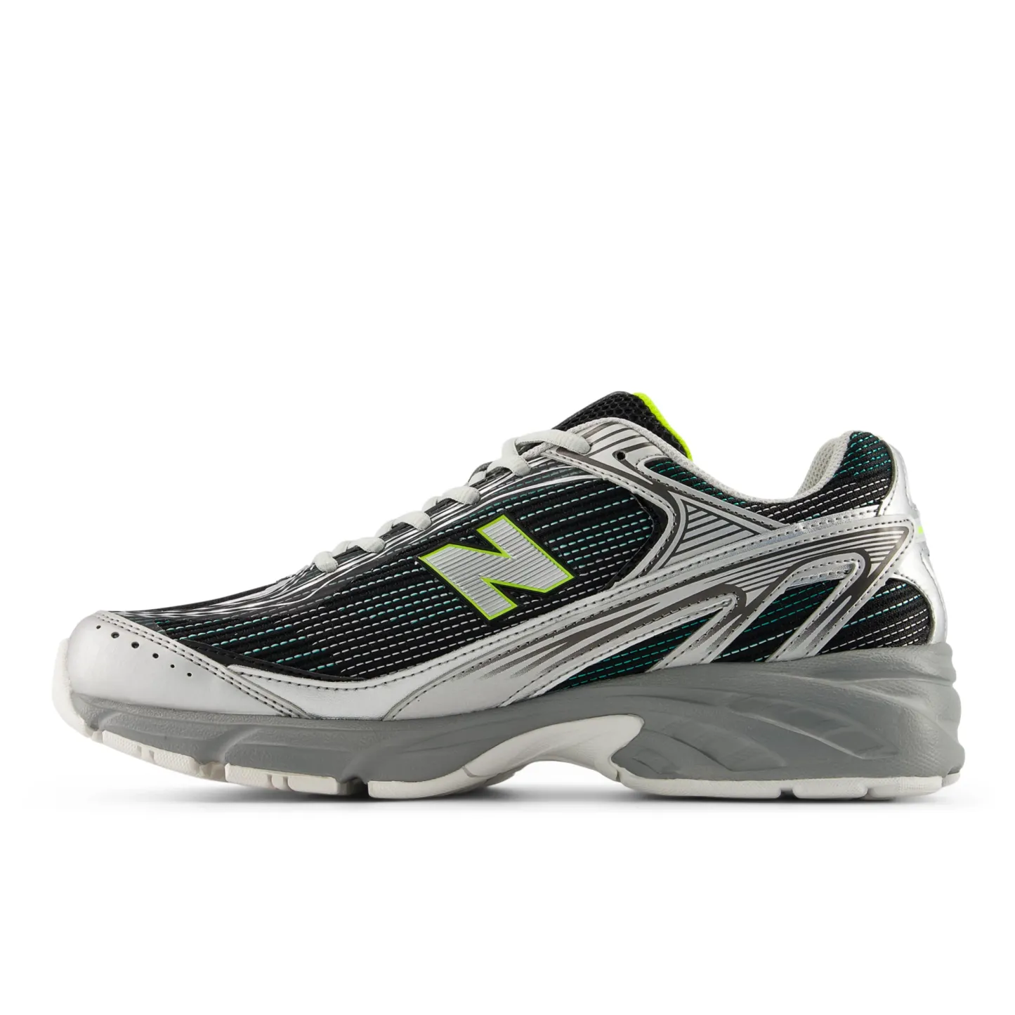 509 – SILVER METALLIC with DEEP END and ALKALINE GREEN