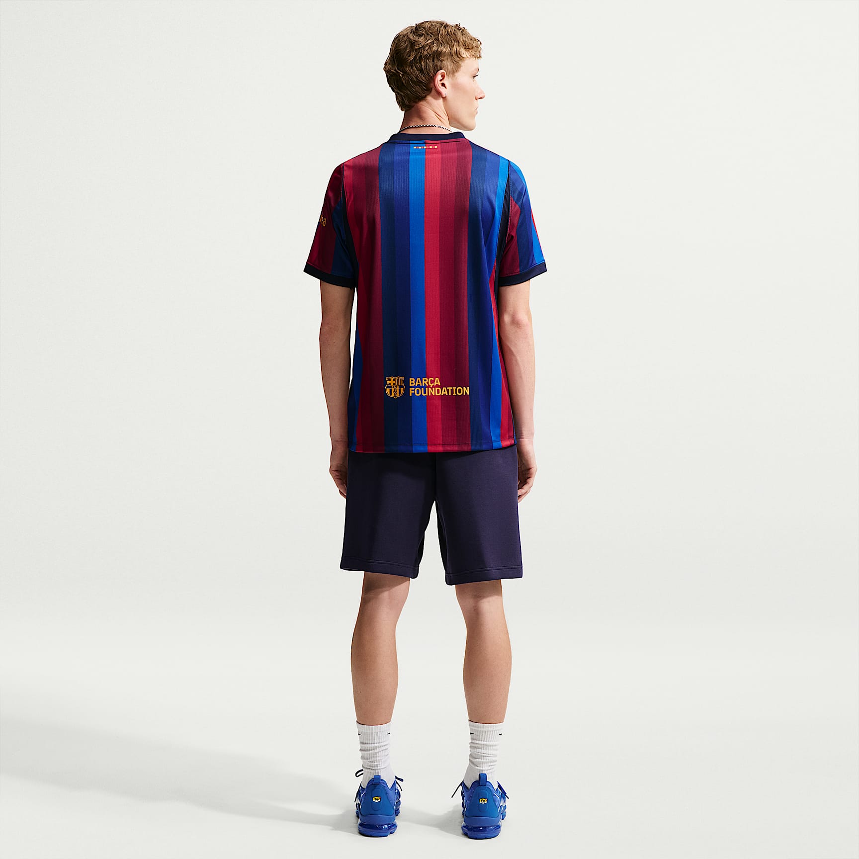 F.C. Barcelona 2026/27 Stadium Home Men's Nike Dri-FIT Football Replica Shirt – Deep Garnet/Blue Void/Blackened Blue/Mineral Yellow