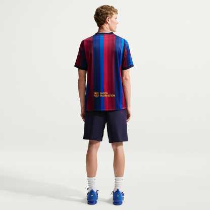 F.C. Barcelona 2026/27 Stadium Home Men's Nike Dri-FIT Football Replica Shirt – Deep Garnet/Blue Void/Blackened Blue/Mineral Yellow