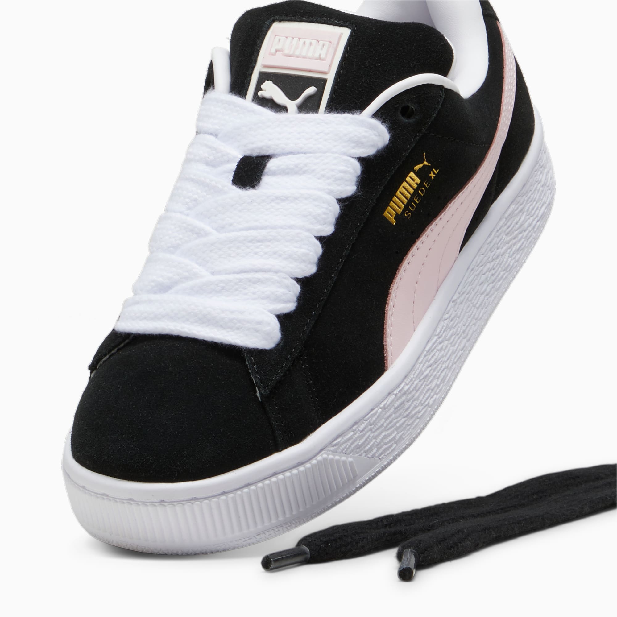 Suede XL Sneakers Unisex – PUMA Black-Whisp Of Pink