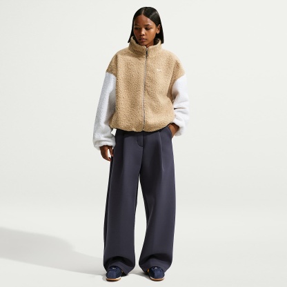 Nike Pre-game Fleece Women's Loose Mid-Rise Trousers – Gridiron/Gridiron