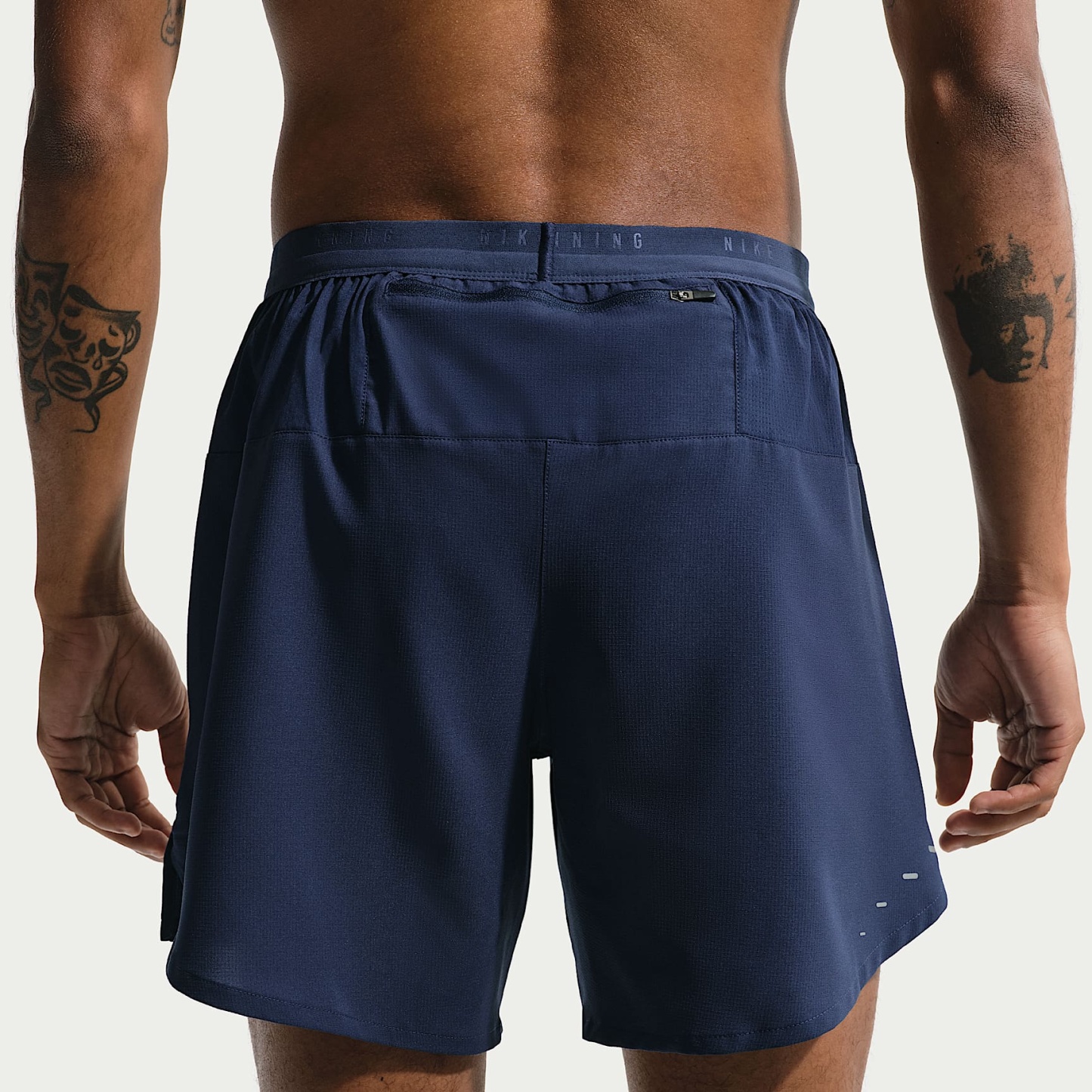 Nike Stride Men's Dri-FIT 18cm (approx.) 2-in-1 Running Shorts – Midnight Navy