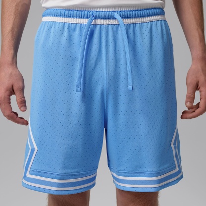 Jordan Sport Men's Dri-FIT 18cm (approx.) Mesh Diamond Shorts – University Blue/White/White